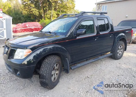 2010 Nissan Frontier Pro-4X z USA, uszkodzony, nr VIN 1N6AD0EV7AC409641